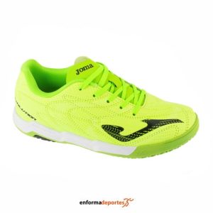 Zapatilla junior Joma Evolution 2511 Indoor | VERDE FLÚOR