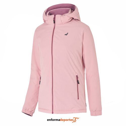ANORACK MUJER JOLUVI REVERSIBLE HEAT DIPA CALEFACTABLE | ROSA PALO