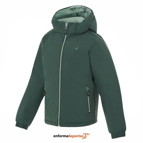 ANORACK JUNIOR JOLUVI REVERSIBLE DIPA | VERDE BOSQUE