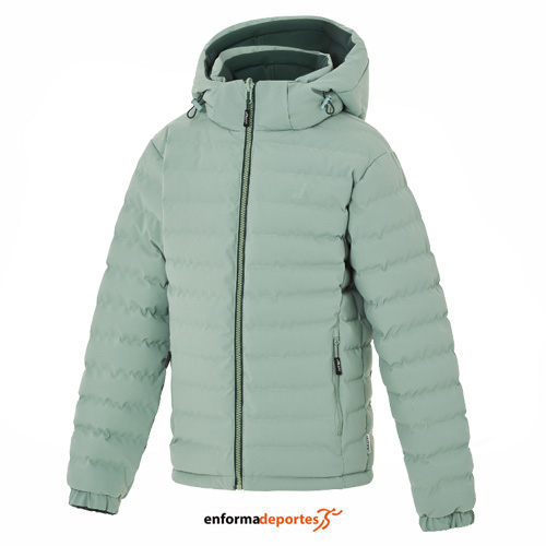 ANORACK JUNIOR JOLUVI REVERSIBLE DIPA | VERDE BOSQUE - Imagen 2