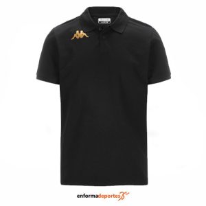 POLO HOMBRE KAPPA GASTIO | BLACK