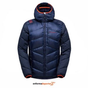 Chaqueta Hombre La Sportiva Bivouac Down | DEEP SEA/CHERRY TOMATO