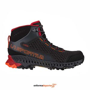 BOTA MUJER LA SPORTIVA STREAM GTX | CARBON/CHERRY TOMATO