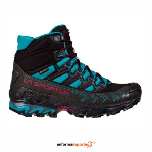 BOTA MUJER LA SPORTIVA ULTRA RAPTOR II MID GTX | BLACK/TOPAZ