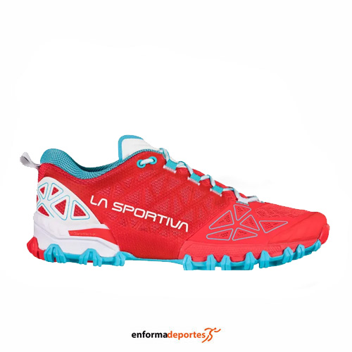 ZAPATILLA MUJER LA SPORTIVA BUSHIDO II | HIBISCUS/MALIBU BLUE