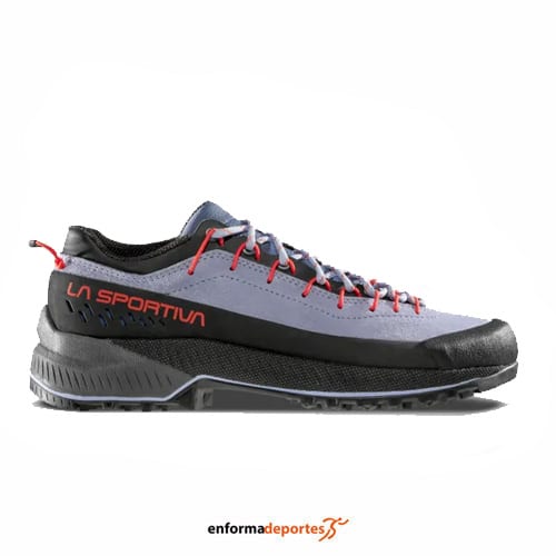 ZAPATO MUJER LA SPORTIVA TX4 EVO | STONE-BLUE/CHERRY TOMATO
