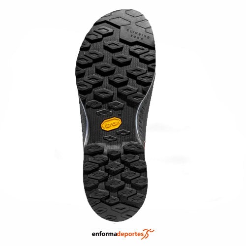 ZAPATO MUJER LA SPORTIVA TX4 EVO | STONE-BLUE/CHERRY TOMATO - Imagen 2