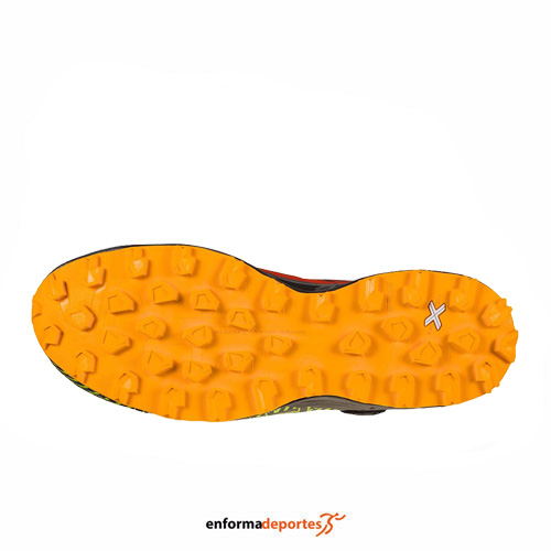 ZAPATILLA HOMBRE LA SPORTIVA CYKLON | SUNSET/LIME PUNCH - Imagen 2