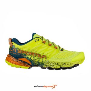 ZAPATILLA HOMBRE LA SPORTIVA AKASHA II | LIME PUNCH/HAWAIIAN SUN