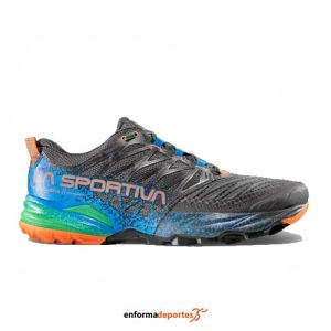 ZAPATILLA HOMBRE LA SPORTIVA AKASHA II | CARBON/FLAME