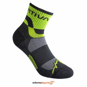 CALCETINES LA SPORTIVA TRAIL RUNNING | BLACK/LIME GREEN