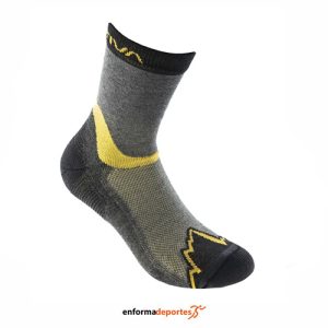 CALCETINES LA SPORTIVA X-CURSION SOCKS | BLACK/YELLOW