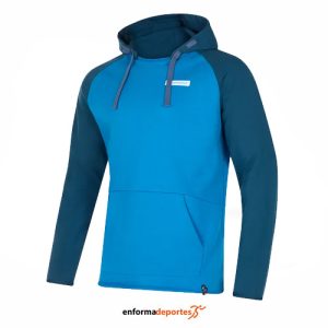 SUDADERA HOMBRE LA SPORTIVA TELENDOS HOODY | ELECTRIC BLUE/STORM BLUE