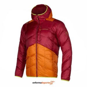 CHAQUETA HOMBRE LA SPORTIVA PINNACLE DOWN | SANGRIA/HAWAIIAN SUN