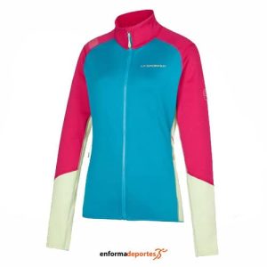 CHAQUETA MUJER LA SPORTIVA CHILL JKT | CRYSTAL/CERISE