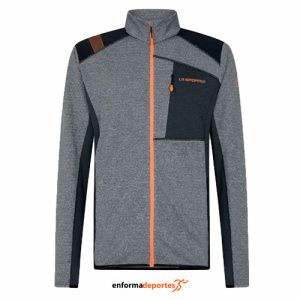 CHAQUETA HOMBRE LA SPORTIVA TRUE NORTH JKT | CARBON/BLACK
