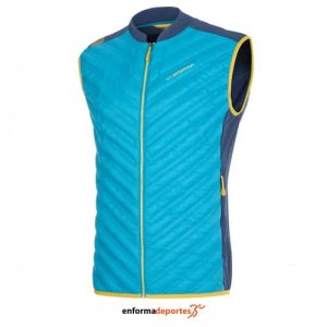 CHALECO HOMBRE LA SPORTIVA ALYA VEST | CRYSTAL/NIGHT BLUE