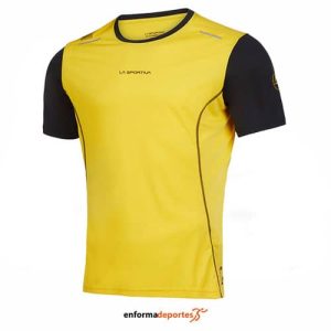 CAMISETA HOMBRE LA SPORTIVA TRACER | YELLOW/BLACK