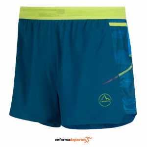 PANTALON CORTO HOMBRE LA SPORTIVA AUSTER | STORM BLUE/ELECTRIC BLUE