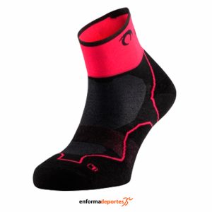 CALCETINES MUJER LURBEL DESAFIO | NEGRO/FUCSIA