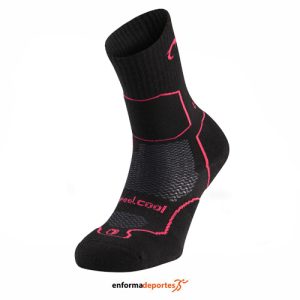 CALCETINES MUJER LURBEL LOGAN | NEGRO/FUCSIA
