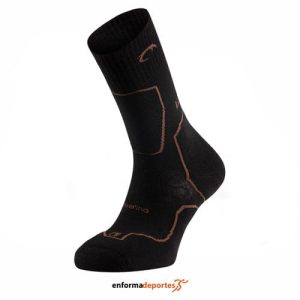 CALCETINES HOMBRE LURBEL POSETS  FIVE | NEGRO/MARRON