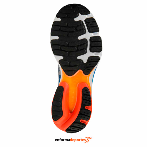 ZAPATILLA HOMBRE MIZUNO WAVE ULTIMA 13 | TURKISH SEA/SILVER/CHERRY - Imagen 3