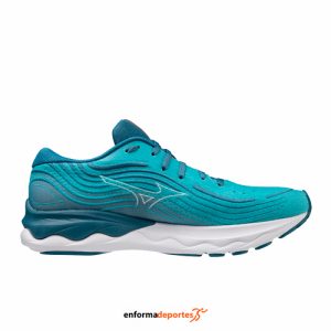 ZAPATILLA HOMBRE MIZUNO WAVE SKYRISE 4 | BLUE ASHES/NIMBUS CLOUD/S