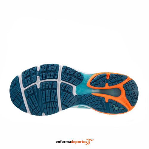 ZAPATILLA MUJER MIZUNO WAVE PRODIGY 4 | ANTIGUA SAND/WHITE/LIGHTO - Imagen 3