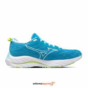 ZAPATILLA MUJER MIZUNO WAVE RIDER 26 ROXY | ATOMIZ/WHITE/DAIQGREEN