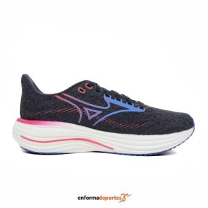 Zapatilla mujer Mizuno Wave Rider 29 | ODYSSEY GRAY/IRIS BLOOM/C