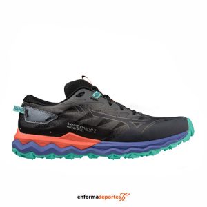 ZAPATILLA HOMBRE MIZUNO WAVE DAICHI 7 | IRONGATE/EBONY/LCORAL