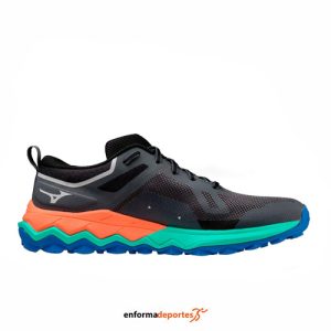 ZAPATILLA HOMBRE MIZUNO WAVE IBUKI 4 | IRON GATE/BISCAYGREEN/LCO
