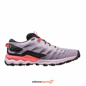 ZAPATILLA MUJER MIZUNO WAVE DAICHI 7 | PASTEL LILAC/WISTERIA/SKC