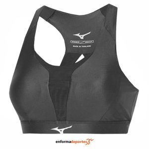 TOP MUJER MIZUNO HIGH SUPPORT | BLACK
