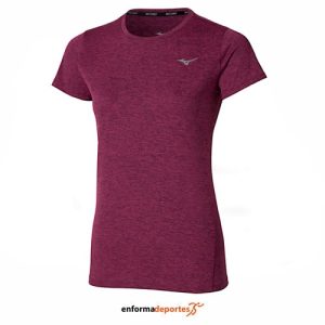 Camiseta Mujer Mizuno Core Impulse | DARK PURPLE