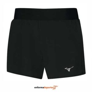 PANTALON CORTO MUJER MIZUNO ALPHA 4.5 | BLACK