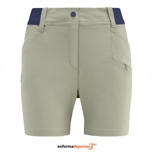 PANTALON CORTO MUJER MILLET WANAKA STR SH | 8486 VETIVER