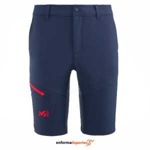 PANTALON CORTO HOMBRE MILLET WANAKA STR PT MIV8962 | 9575  SAPHIR/RED