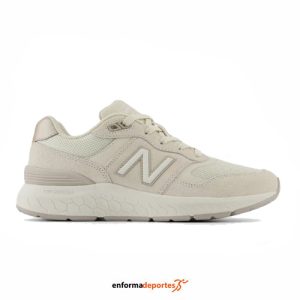 ZAPATILLA MUJER NEW BALANCE FRESH FOAM WALKING 880 V6 | LINEN