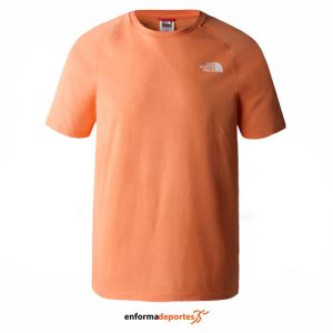 CAMISETA HOMBRE THE NORTH FACE S/S | DUSTY CORAL ORANGE