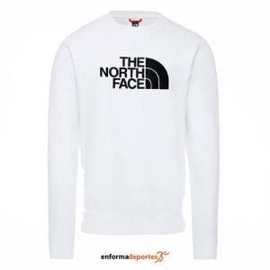 SUDADERA HOMBRE THE NORTH FACE DREW PEAK CREW | TNF WHITE/TNF BLACK