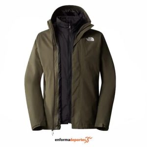 CHAQUETA HOMBRE THE NORTH FACE CARTO TRICLIMATE NEW TAUPE GREEN/TNF BLACK | NEWTAUPEGREEN/TNFBLACK