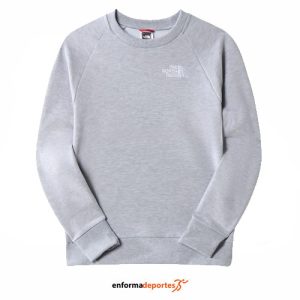SUDADERA JUNIOR THE NORTH FACE TEEN EVERYDAY CREW | TNF LIGHT GREY HEATHER