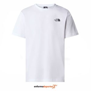 Camiseta hombre The North Face SS RedBox | WHITE