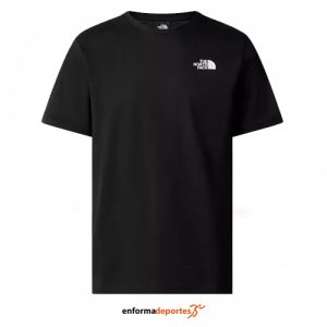 Camiseta hombre The North Face SS RedBox | BLACK