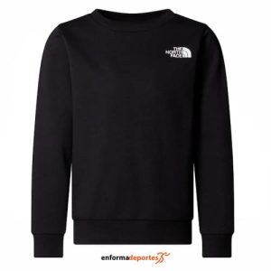 Sudadera Junior The North Face Simple Dome Crew | TNF BLACK