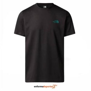 CAMISETA HOMBRE THE NORT FACE S/S BOX NSE TAILGRID INFILL TEE | TNF BLACK/DEEP NORI TRA