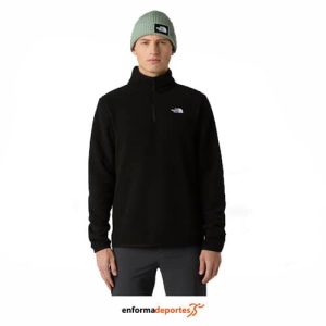 Forro Polar Hombre The North Face Glacier Fleece 1/4 Zip | TNF BLACK