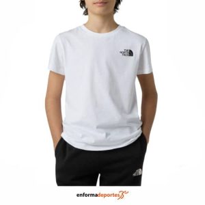 Camiseta Junior The North Face Box Nse Regular SS | TNF WHITE
